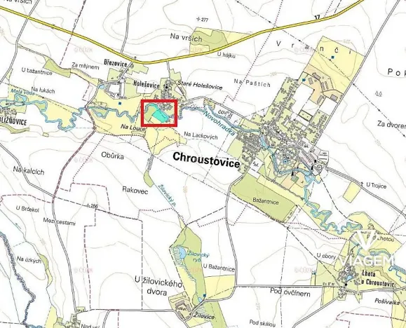 Prodej podílu lesa, Chroustovice, 1085 m2