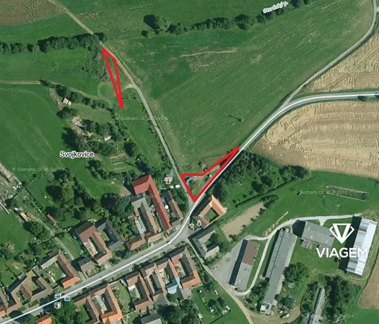 Prodej podílu pole, Svojkovice, 301 m2