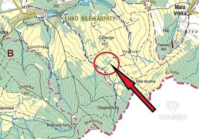 Prodej podílu pole, Kněždub, 5305 m2