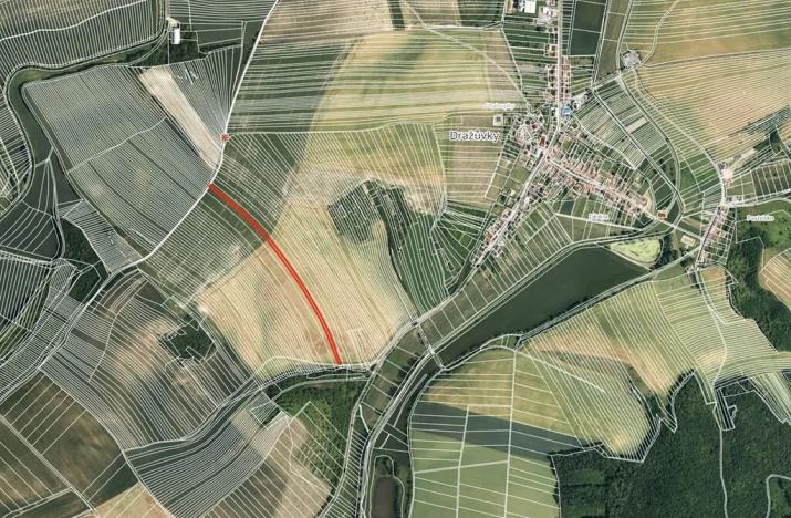 Prodej pole, Dražůvky, 5499 m2