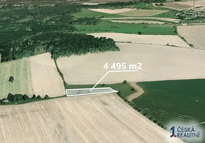 Prodej podílu pole, Choustník, 1123 m2