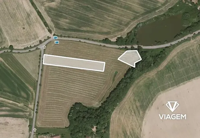 Prodej podílu pole, Choustník, 1343 m2