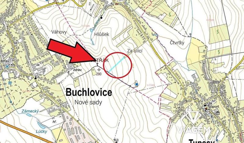 Prodej podílu pole, Břestek, 1608 m2