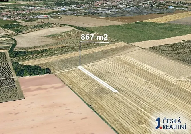 Prodej pole, Kozojídky, 867 m2
