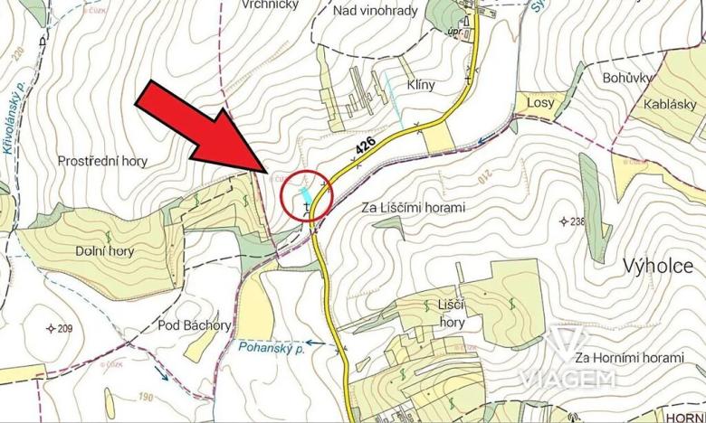 Prodej pole, Těmice, 1654 m2