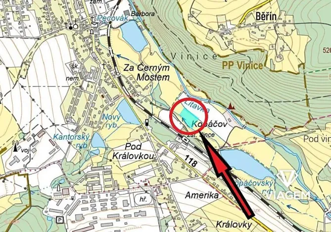Prodej pole, Jince, 6857 m2