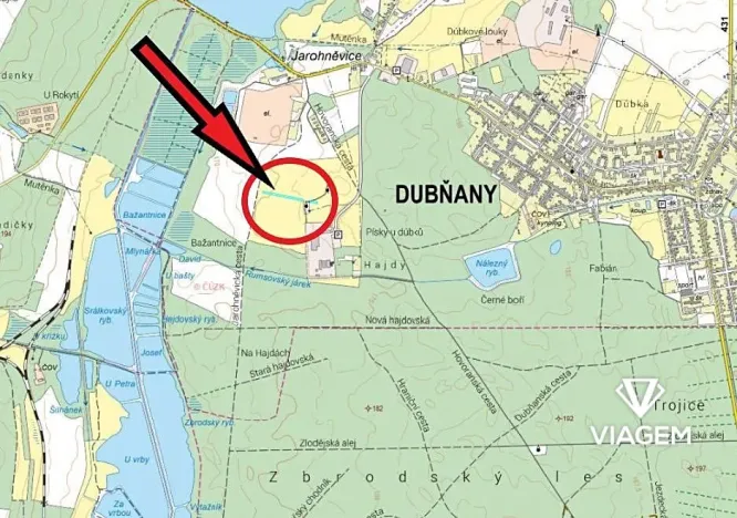 Prodej podílu pole, Dubňany, 888 m2