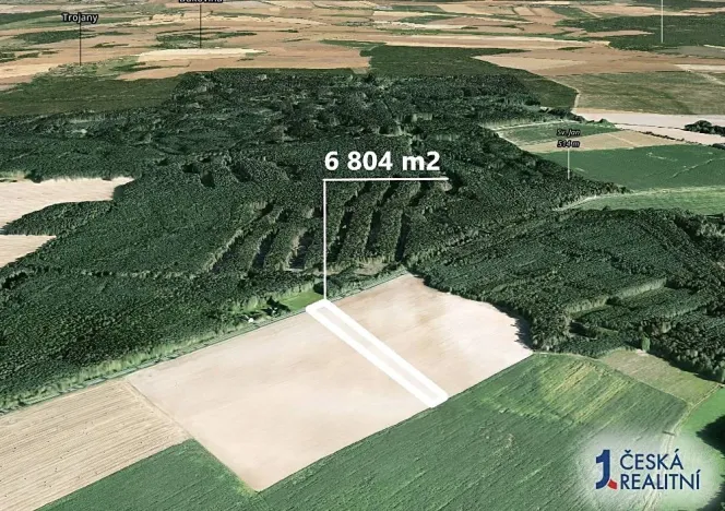 Prodej pole, Plasy, 6804 m2