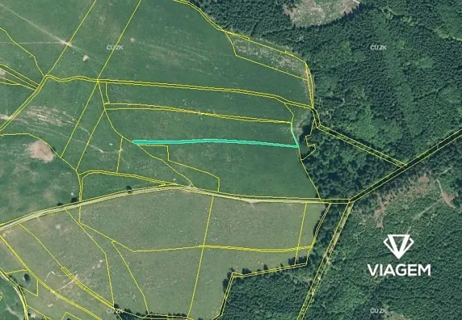 Prodej podílu pole, Bezvěrov, 737 m2