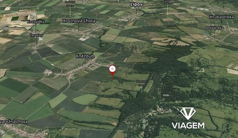 Prodej podílu pole, Kněždub, 6049 m2