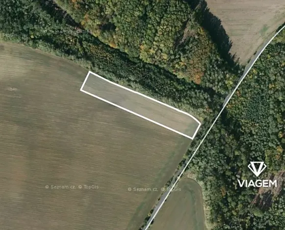 Prodej podílu pole, Škvorec, 1407 m2