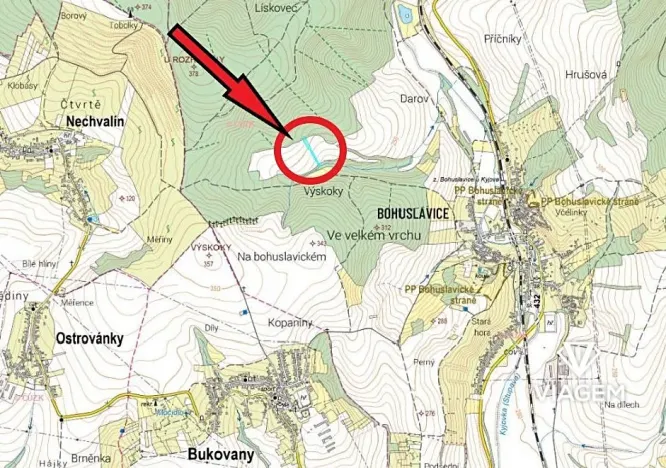 Prodej podílu pole, Kyjov, 924 m2