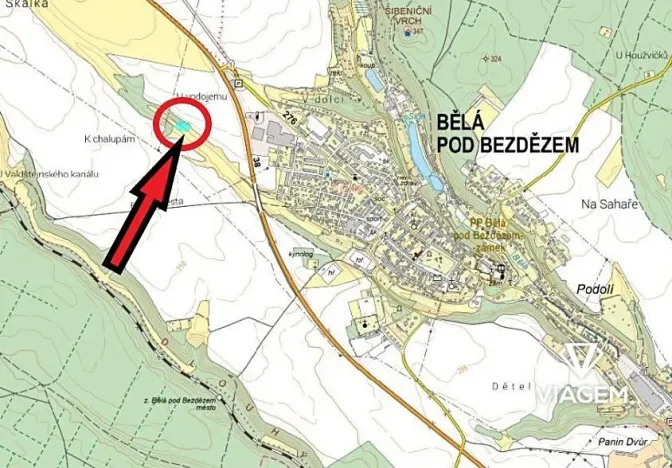 Prodej podílu pole, Bělá pod Bezdězem, 1452 m2