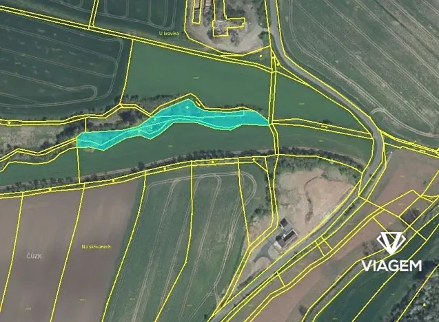 Prodej pole, Hřivice, 3572 m2