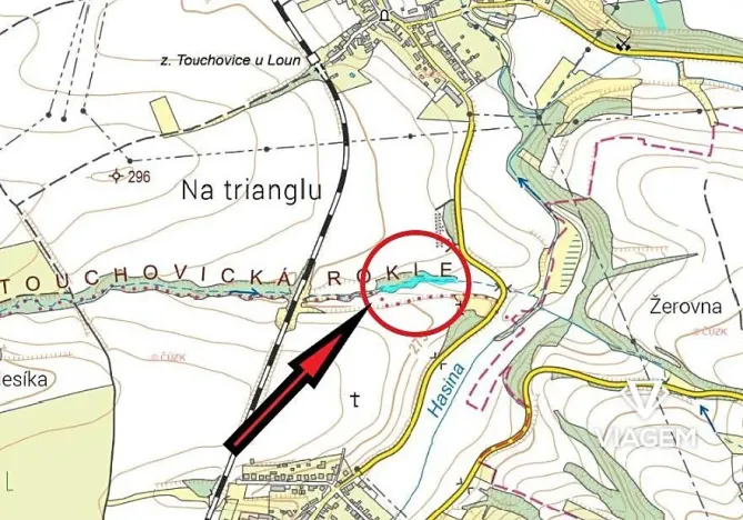 Prodej pole, Hřivice, 3572 m2