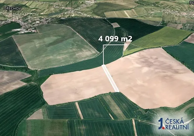 Prodej podílu pole, Ořechov, 2391 m2