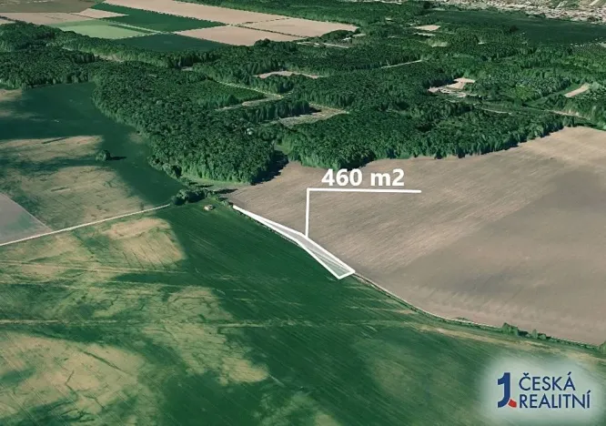 Prodej pole, Přísnotice, 460 m2