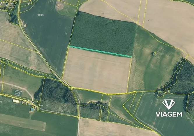 Prodej podílu pole, Kočov, 711 m2