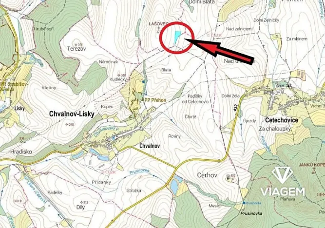 Prodej podílu pole, Litenčice, 1063 m2