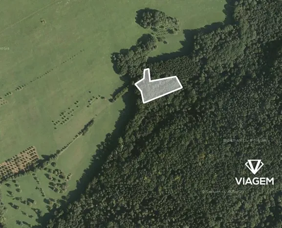 Prodej podílu lesa, Luhačovice, 1729 m2