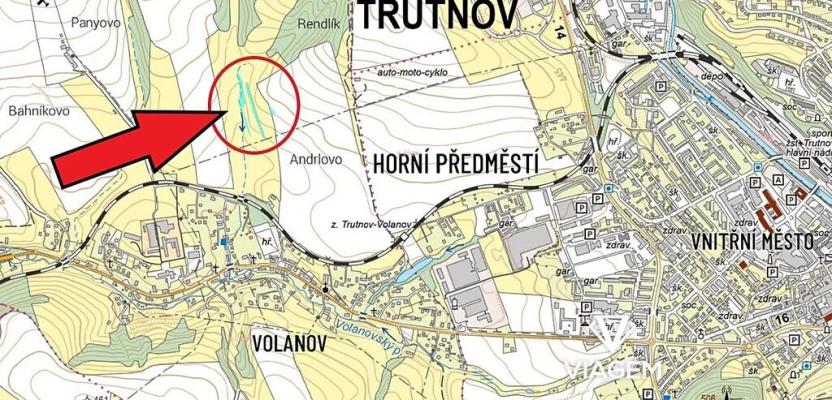 Prodej podílu pole, Trutnov, 1540 m2