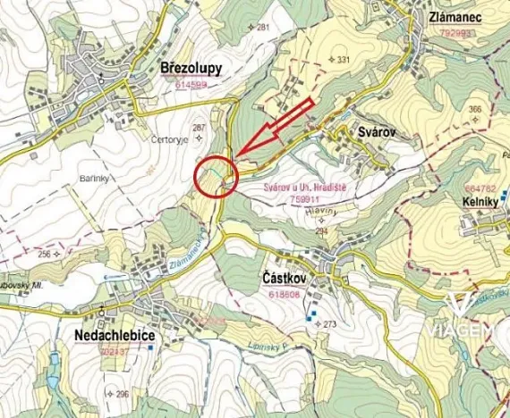 Prodej podílu pole, Březolupy, 746 m2