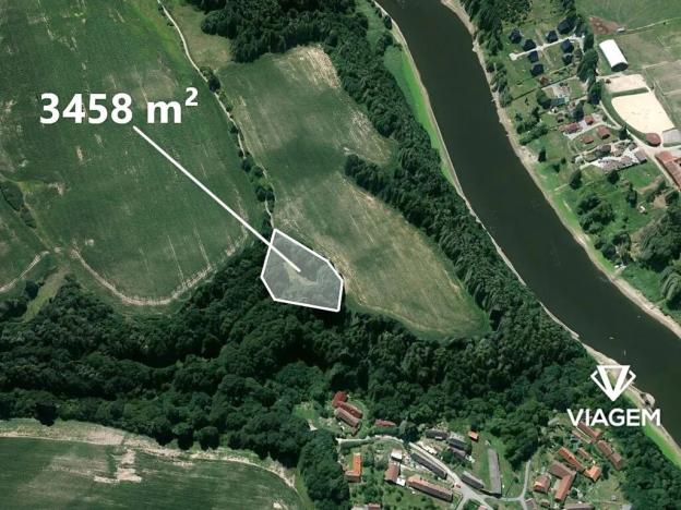 Prodej zahrady, Chrášťany, 3458 m2