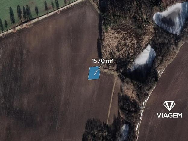 Prodej podílu pole, Popelín, 1177 m2