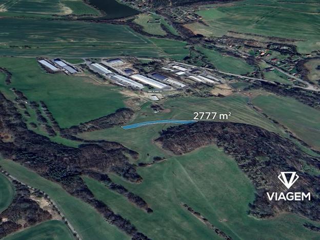 Prodej pole, Stříbrná Skalice, 2777 m2