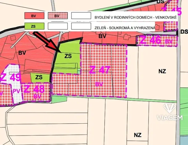 Prodej zahrady, Studnice, 1719 m2