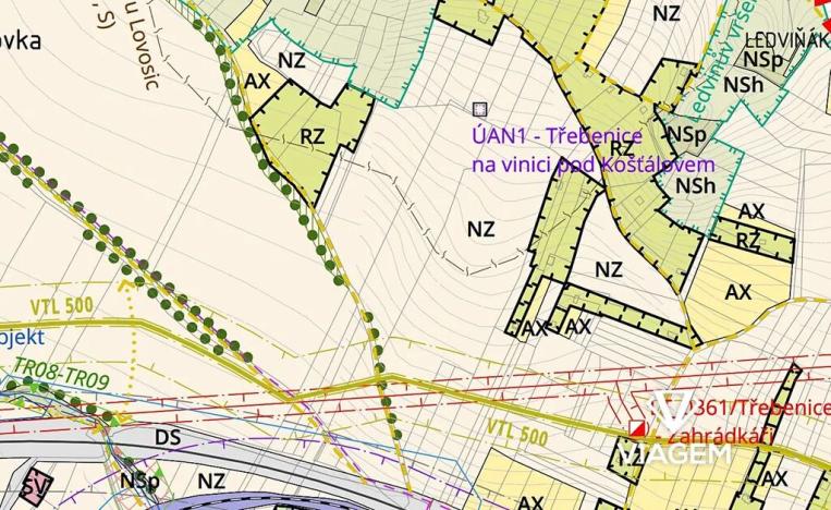 Prodej podílu pole, Třebenice, 5494 m2