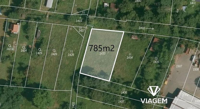 Prodej zahrady, Plumlov, 785 m2