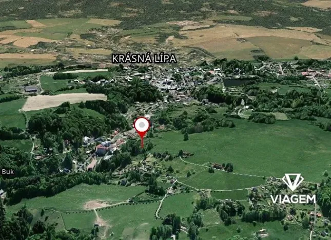 Prodej zahrady, Krásná Lípa, 4436 m2