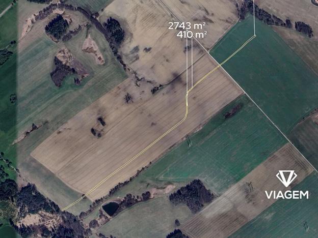 Prodej podílu pole, Jedlová, 396 m2