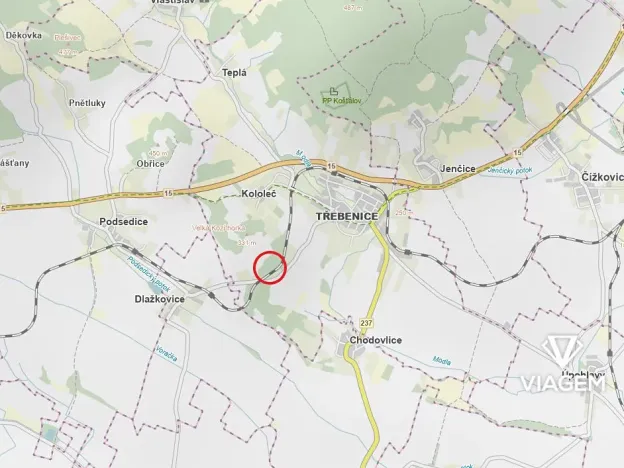 Prodej zahrady, Třebenice, 1169 m2