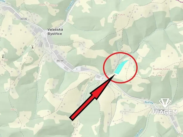 Prodej podílu pole, Valašská Bystřice, 2048 m2