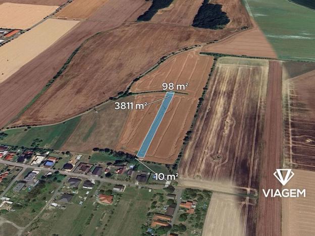 Prodej podílu pole, Hustopeče nad Bečvou, 653 m2