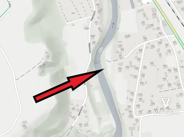 Prodej zahrady, Vendryně, 614 m2