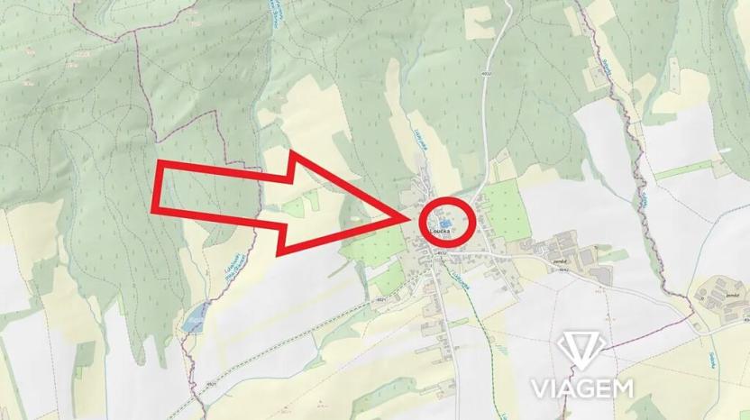 Prodej podílu zahrady, Loučka, 298 m2