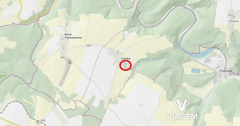 Prodej pozemku pro bydlení, Lhotka u Litultovic, 1991 m2