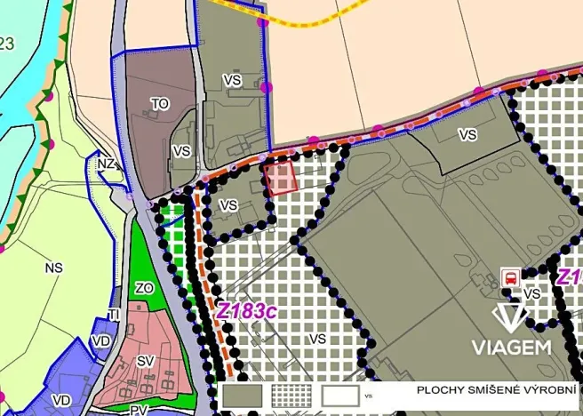 Prodej podílu komerčního pozemku, Cheb, 705 m2