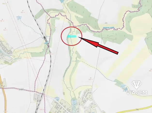 Prodej podílu pole, Obyčtov, 438 m2