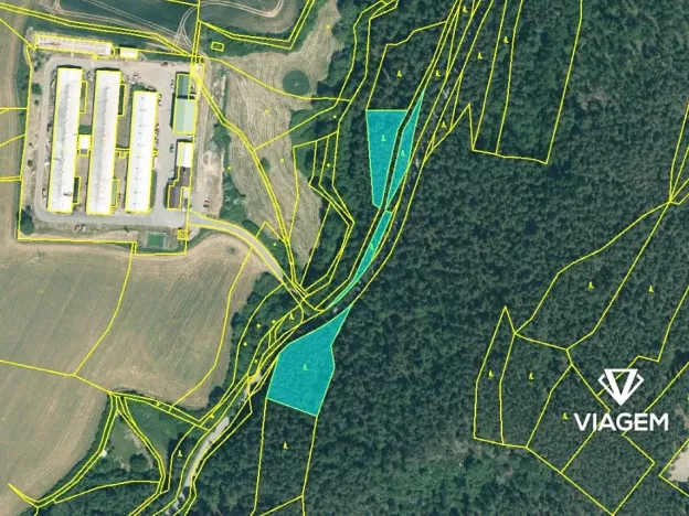 Prodej podílu lesa, Manětín, 2299 m2