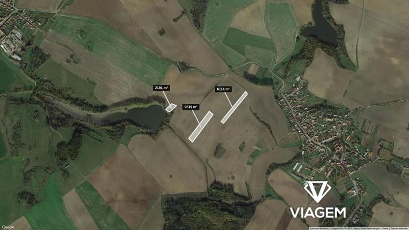 Prodej podílu pole, Hostim, 1980 m2