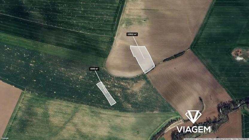 Prodej podílu pole, Zaječice, 482 m2