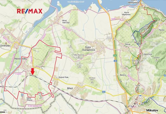 Prodej pozemku pro bydlení, Novosedly, 2412 m2