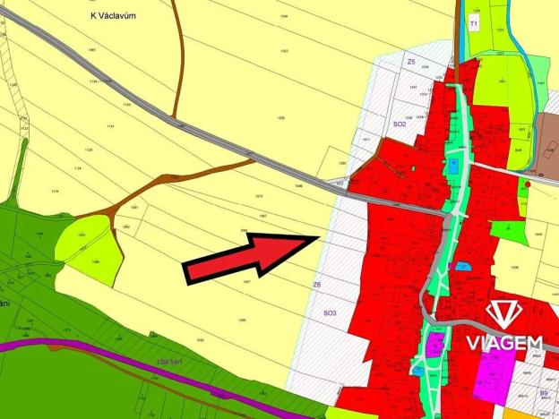 Prodej podílu pozemku pro bydlení, Zavidov, 2874 m2