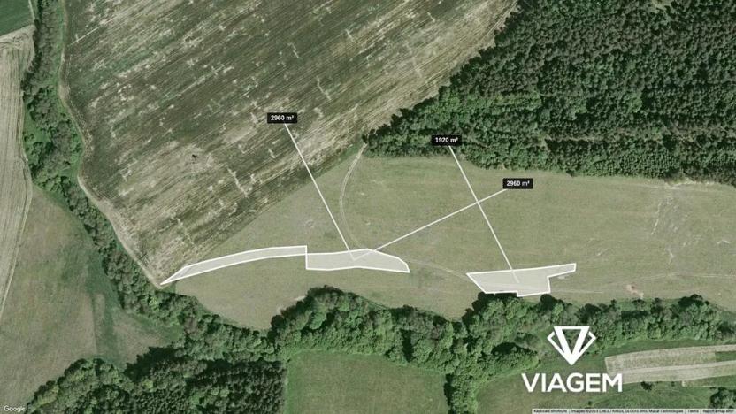 Prodej podílu pole, Újezd, 813 m2