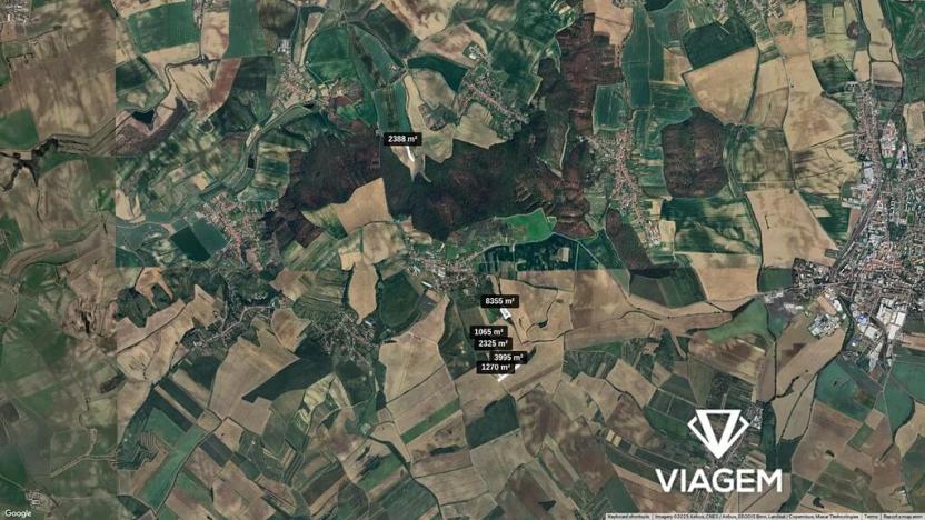 Prodej podílu pole, Strážovice, 808 m2