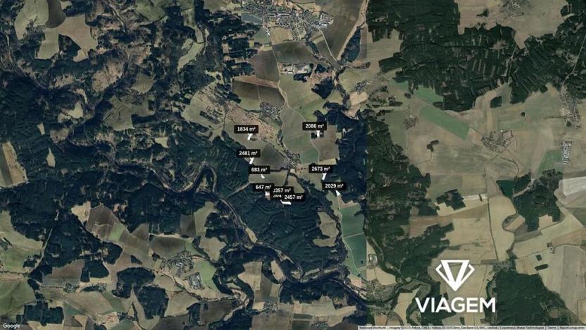 Prodej podílu pole, Černošín, 1419 m2